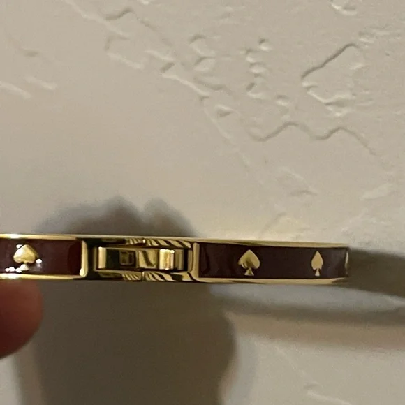 Kate Spade Gold and Brown Bangle - Picture 3 of 3